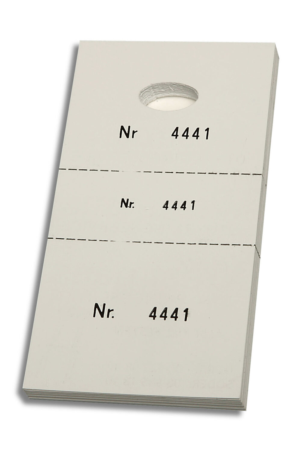 GARDEROBSBRICKOR, Engångs 40 st / block
